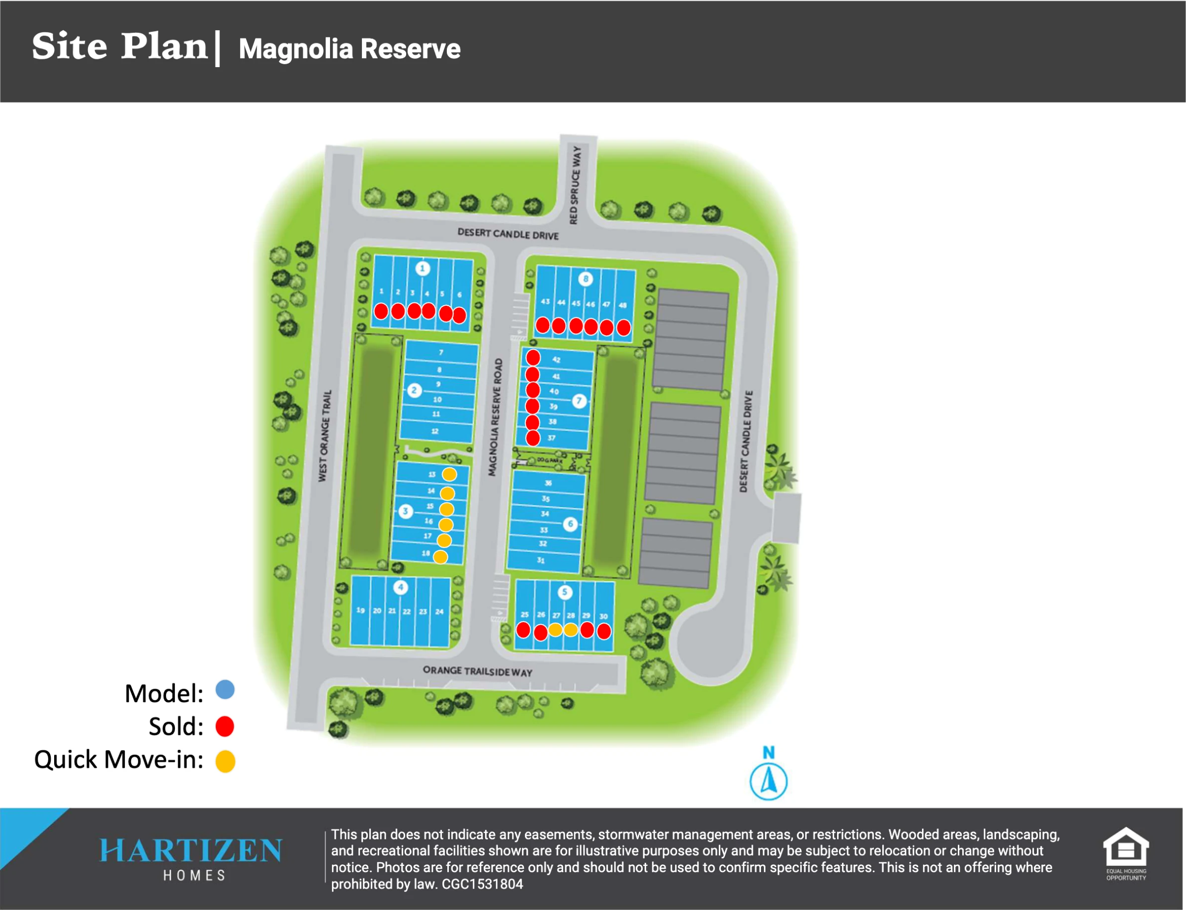 Magnolia Reserve Site Plan